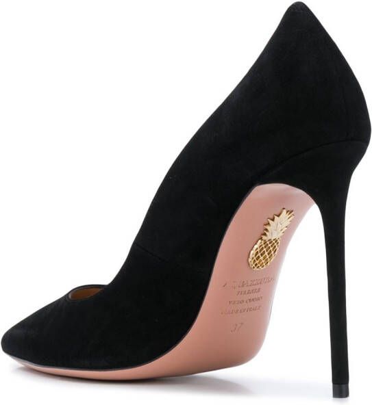 Aquazzura Purist pumps met puntige neus Zwart