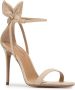 Aquazzura Sandalen met strik Geel - Thumbnail 2