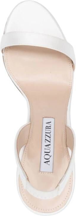 Aquazzura So Nude sandalen 110 mm Beige
