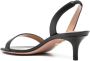Aquazzura So Nude 50mm leren sandalen Zwart - Thumbnail 3
