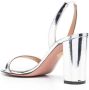 Aquazzura So Nude metallic sandalen Zilver - Thumbnail 3