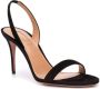 Aquazzura So Nude sandalen met hak Zwart - Thumbnail 2