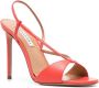 Aquazzura Sognare 105mm leren sandalen Rood - Thumbnail 2