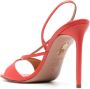 Aquazzura Sognare 105mm leren sandalen Rood - Thumbnail 3