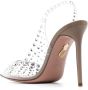 Aquazzura Starburst pumps met puntige neus Beige - Thumbnail 3