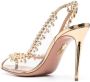 Aquazzura 115 mm Temptation sandalen Goud - Thumbnail 3