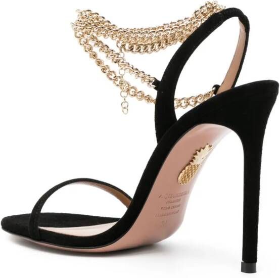 Aquazzura Suède pumps Zwart