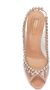 Aquazzura 110 mm Temptation pumps verfraaid met kristallen Beige - Thumbnail 4