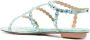 Aquazzura Tequila leren sandalen Groen - Thumbnail 3