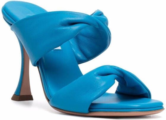 Aquazzura Twist sandalen Blauw
