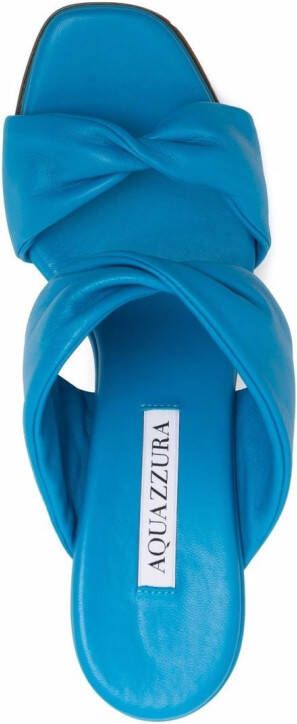 Aquazzura Twist sandalen Blauw