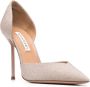 Aquazzura Uptown leren pumps Goud - Thumbnail 2