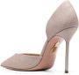 Aquazzura Uptown leren pumps Goud - Thumbnail 3