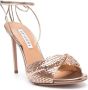 Aquazzura Verfraaide vetersandalen Roze - Thumbnail 2