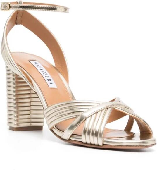 Aquazzura Very Sundance sandalen Goud