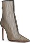 Aquazzura Wild Thoughts enkellaarzen Zwart - Thumbnail 2