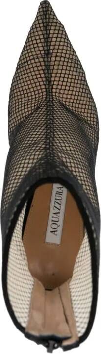 Aquazzura Wild Thoughts enkellaarzen Zwart