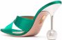 Aquazzura Yes Darling muiltjes Groen - Thumbnail 3