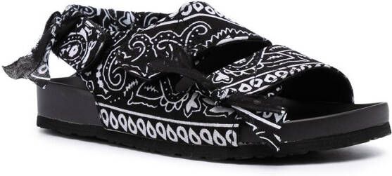 Arizona Love Apache bandana sandalen Zwart