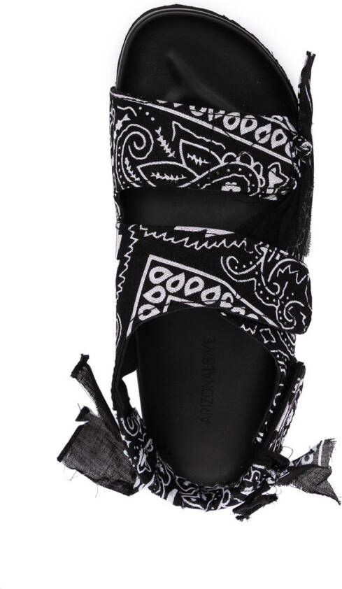 Arizona Love Apache bandana sandalen Zwart