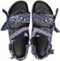 Arizona Love Apache sandalen met bandanaprint Blauw - Thumbnail 4