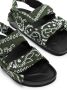 Arizona Love Apache sandalen met bandanaprint Groen - Thumbnail 2