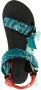 Arizona Love Trekky sandalen met bandanaprint Blauw - Thumbnail 4