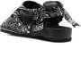 Arizona Love Sandalen met bandanadetail Zwart - Thumbnail 3