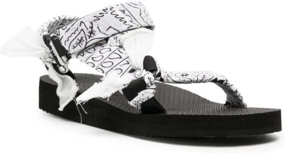 Arizona Love Trekky bandana sandalen Wit