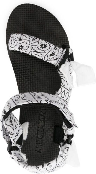 Arizona Love Trekky bandana sandalen Wit