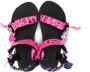 Arizona Love Trekky sandalen met bandanaprint Roze - Thumbnail 4