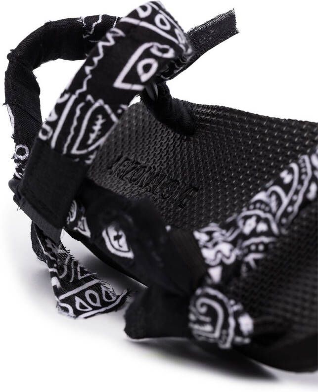 Arizona Love Trekky bandana sandalen Zwart