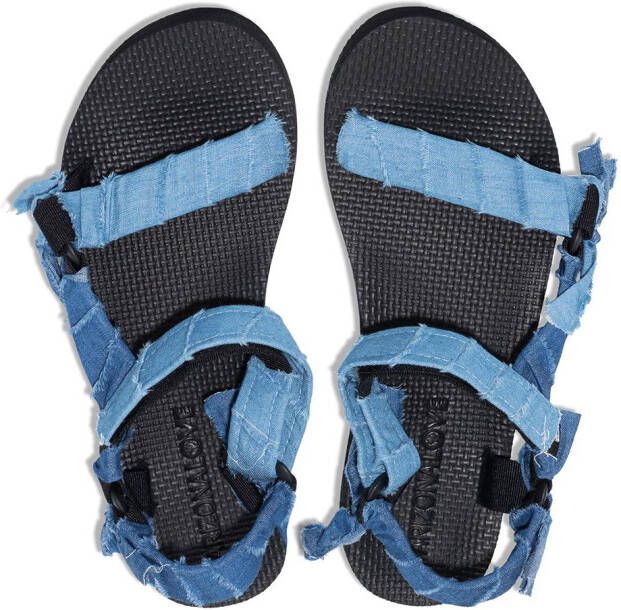 Arizona Love Trekky denim sandalen Blauw
