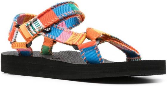 Arizona Love Trekky sandalen met patchwork Geel