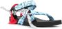 Arizona Love Trekky sandalen met bandanaprint Blauw - Thumbnail 2