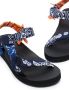 Arizona Love Trekky sandalen met bandanaprint Blauw - Thumbnail 2