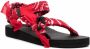 Arizona Love Trekky sandalen met bandanaprint Rood - Thumbnail 2