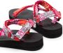 Arizona Love Trekky sandalen met bandanaprint Roze - Thumbnail 2