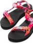 Arizona Love Trekky sandalen met bandanaprint Roze - Thumbnail 4