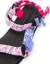 Arizona Love Trekky sandalen met bandanaprint Roze - Thumbnail 2