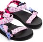 Arizona Love Trekky sandalen met bandanaprint Roze - Thumbnail 4