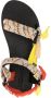 Arizona Love Trekky sandalen met bandanaprint Zwart - Thumbnail 4