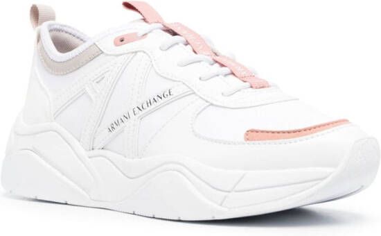 Armani Exchange Chunky sneakers Wit