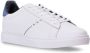 Armani Exchange logo-embossed low-top sneakers Wit - Thumbnail 2