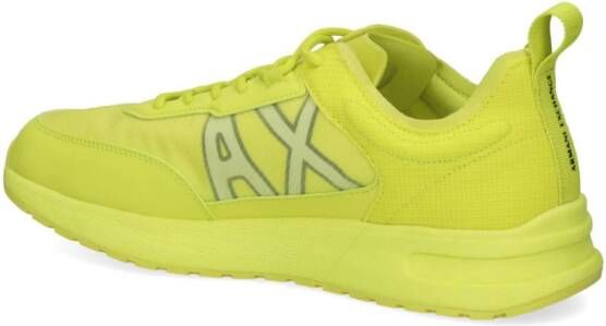 Armani Exchange Sneakers met vlakken Geel