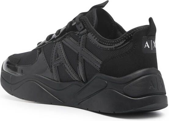 Armani Exchange Low-top sneakers Zwart