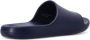 Armani Exchange Slippers met logoprint Blauw - Thumbnail 3