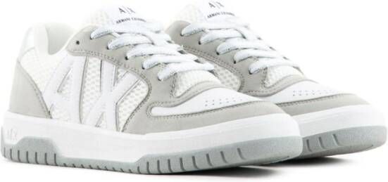 Armani Exchange Sneakers met logo-applicatie Wit