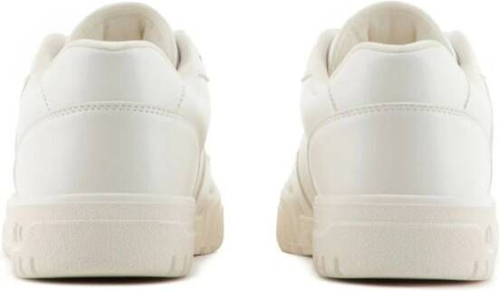 Armani Exchange Sneakers met logo-reliëf Wit