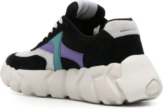 Armani Exchange Xux211 chunky sneakers Wit